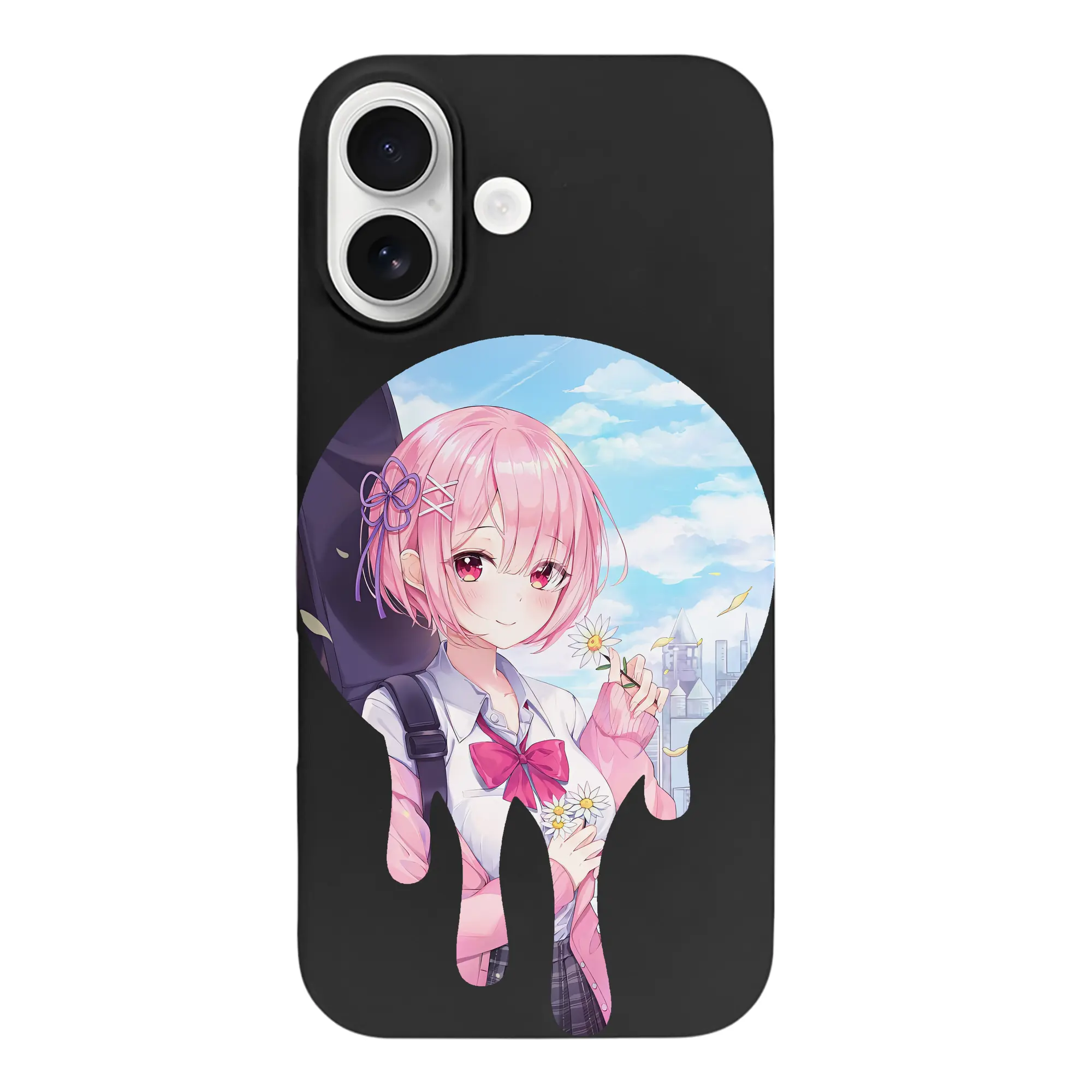 リゼロ グッズ ラム - iPhone 17 シリーズ シリコンケース 薄型 耐衝撃 指紋防止 ソフトタッチカバー 精密フィット 傷防止 保護ケース iPhone 17/17 Air/17 Pro/17 Pro Max 対応